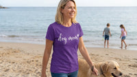Load image into Gallery viewer, Dog Mom Soft Feel T-Shirt - DTG Printing Ready, Comfortable Apparel